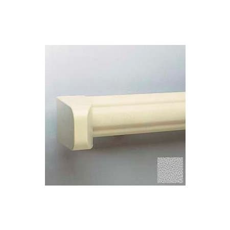 Pawling Bed Bumper, 3-13/16"H x 4'L, Pearl Gray BL-4-289